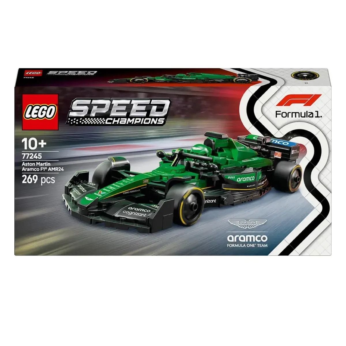 Конструктор LEGO Speed Champions Автомобіль для перегонів Aston Martin Aramco F1 AMR24 (77245)