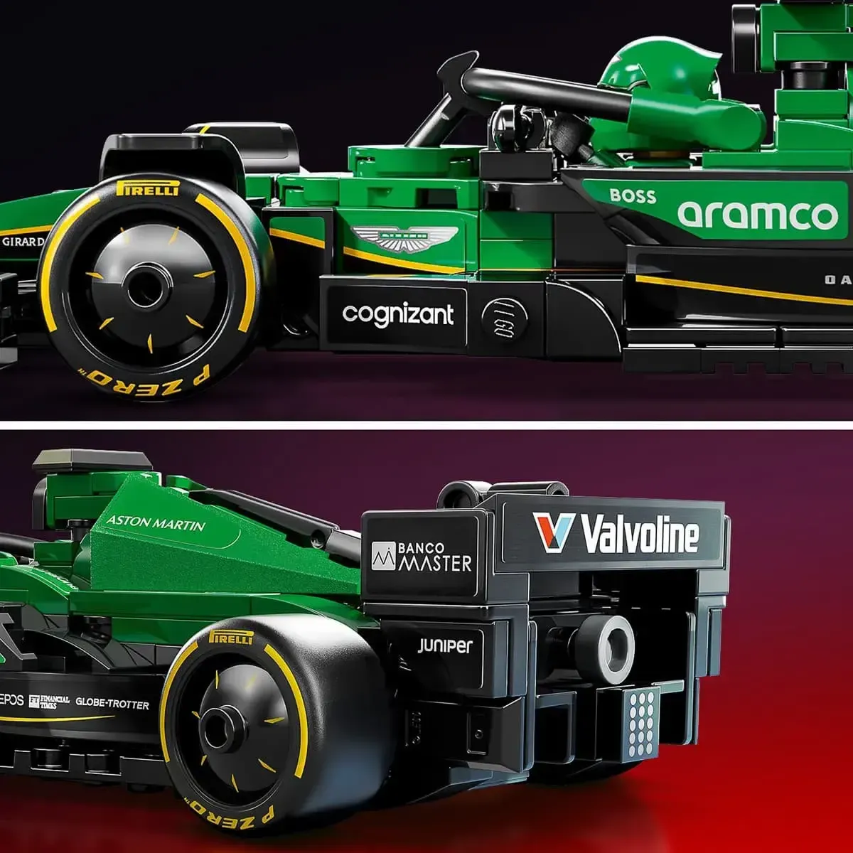 Конструктор LEGO Speed Champions Автомобіль для перегонів Aston Martin Aramco F1 AMR24 (77245)