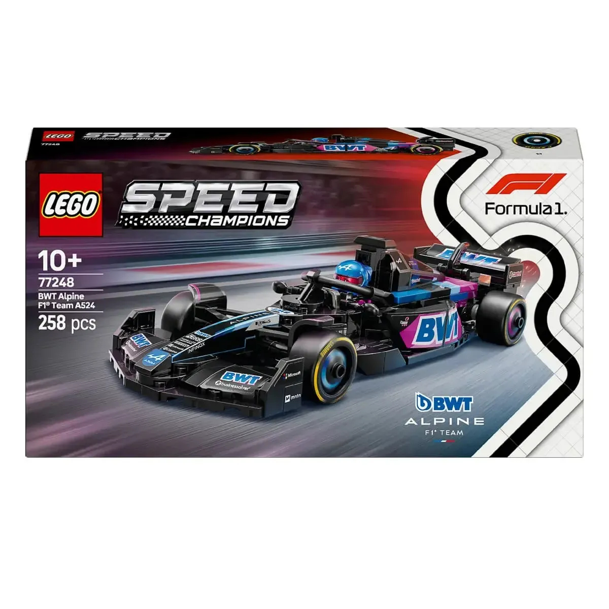 Конструктор LEGO Speed Champions Автомобіль для перегонів BWT Alpine F1 Team A524 (77248)