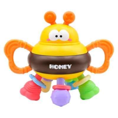 Брязкальце-прорізувач Qunxing toys Весела бджілка (688-35)