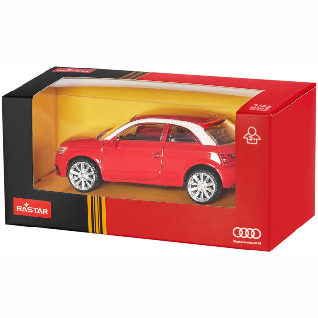 Автомодель Rastar Audi A1 1:43 Червоний (454.01.34)