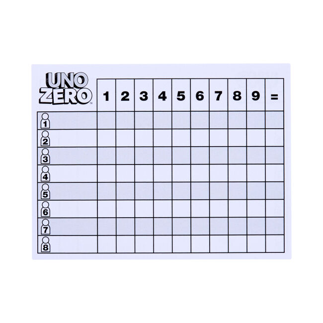 Настільна гра UNO Zero (JHH48)