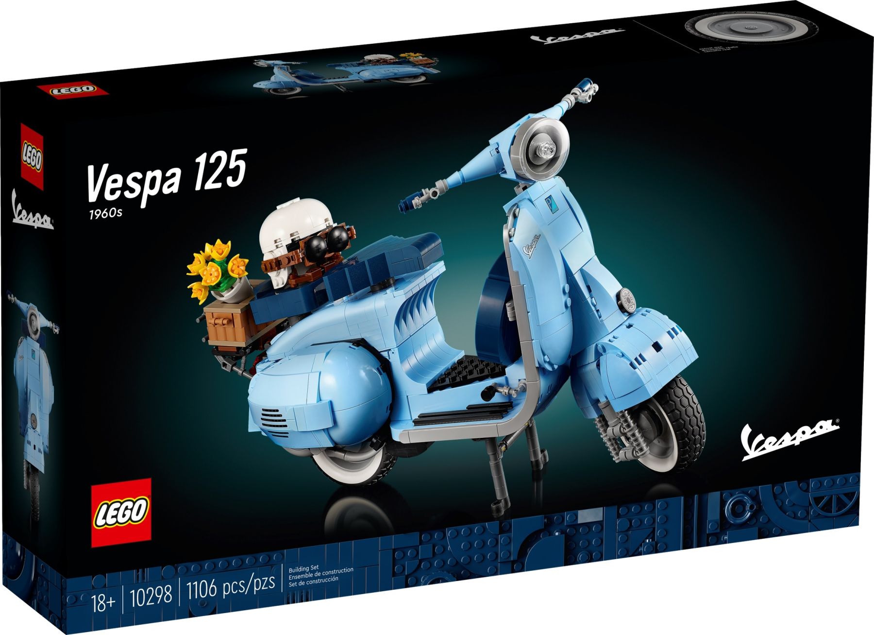 Конструктор LEGO ICONS Creator Expert Веспа 10298