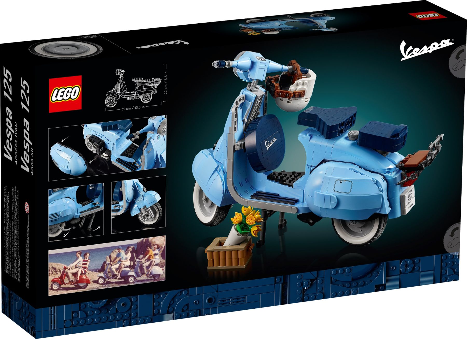 Конструктор LEGO ICONS Creator Expert Веспа 10298