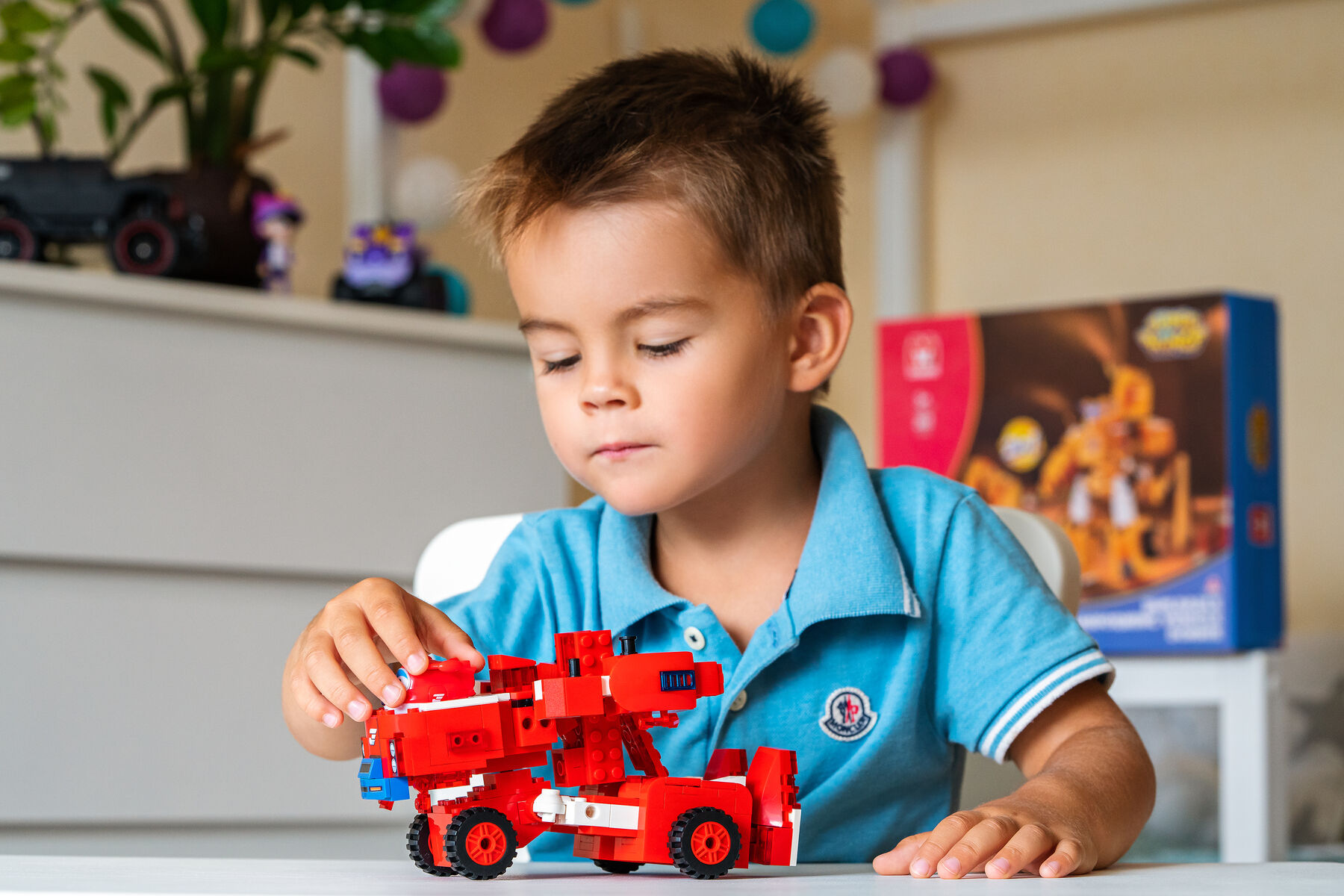 Конструктор-трансформер Small Blocks 2в1 Buildable Transforming Vehicle Джетт (Jett)
