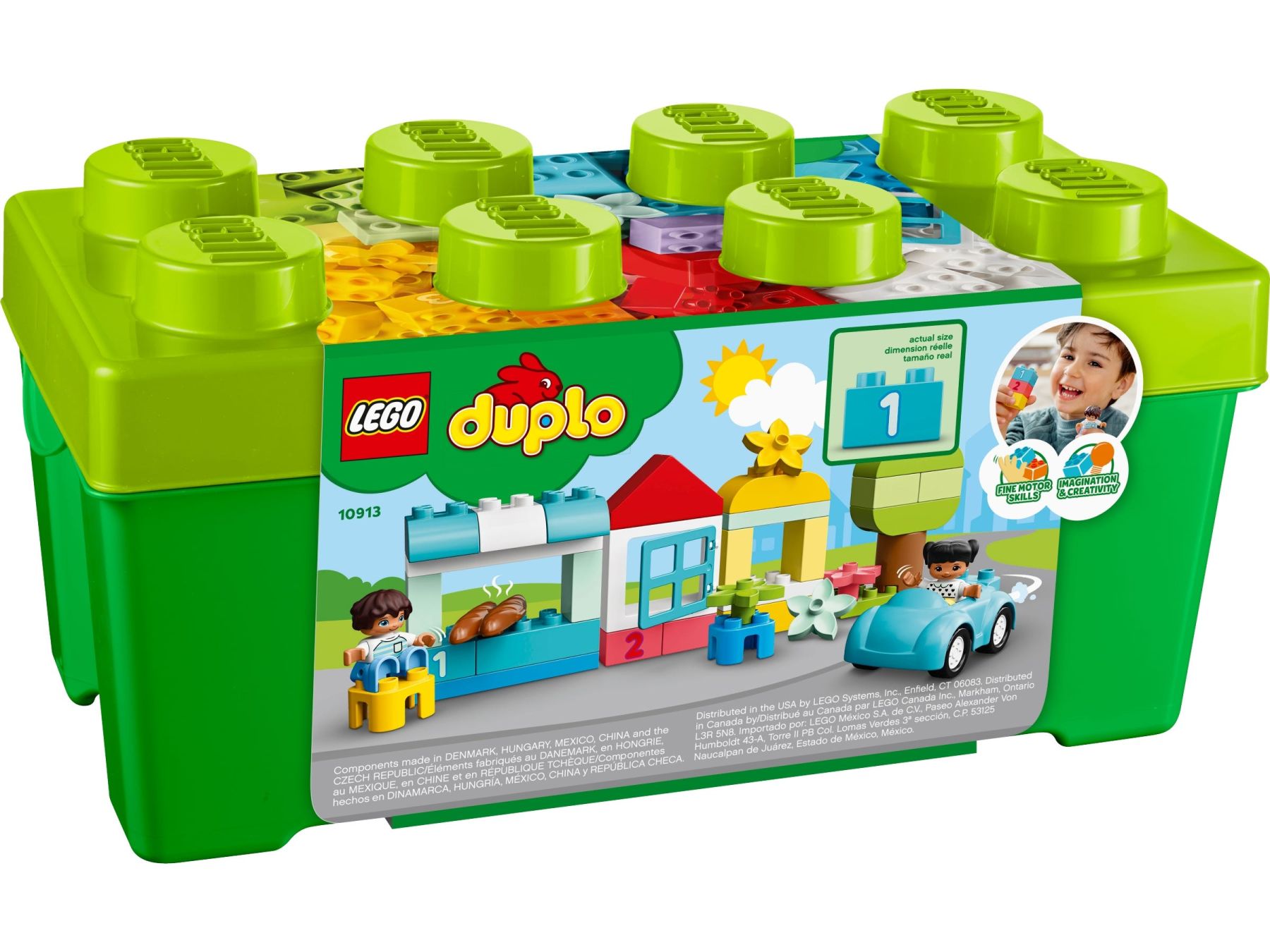 Конструктор LEGO DUPLO Classic Коробка з кубиками (10913)
