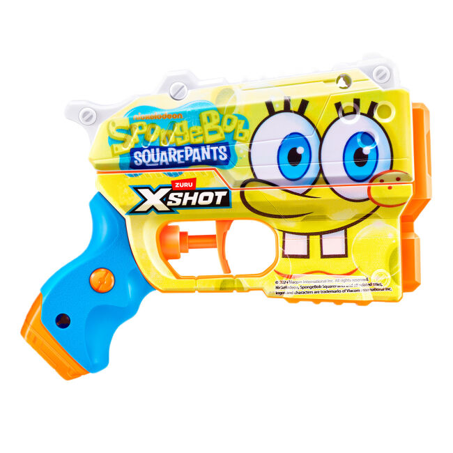 Водний бластер X-Shot Fast Fill Губка Боб жовтий (118199A)