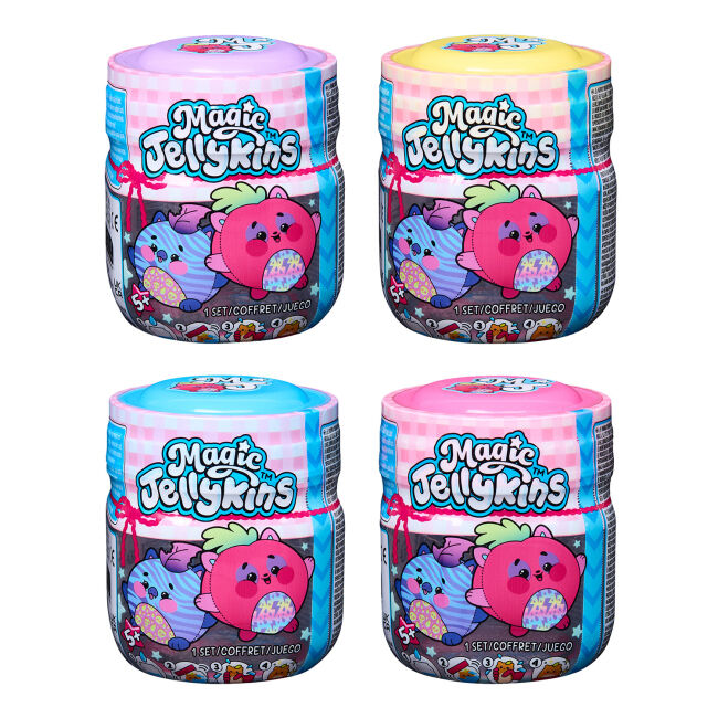 М'яка іграшка-сюрприз Magic Jellykins у чарівній банці