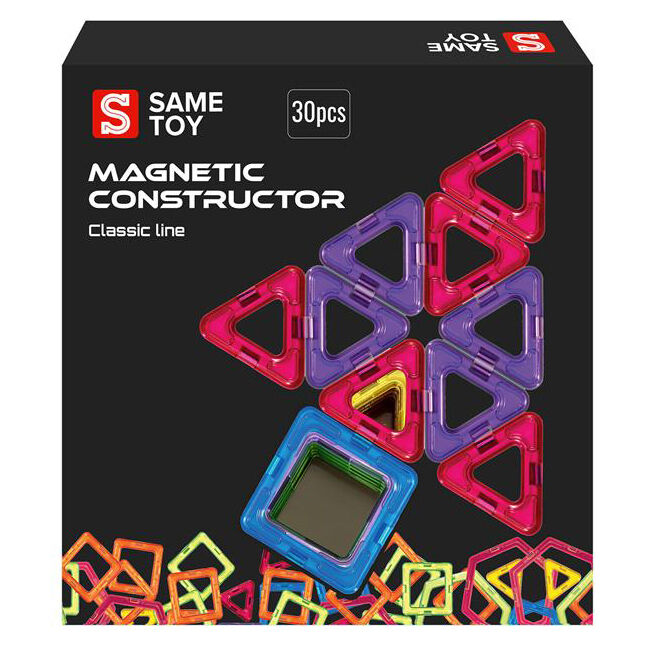 Магнітний конструктор Same toy Classic line 30 деталей (MCST-30)