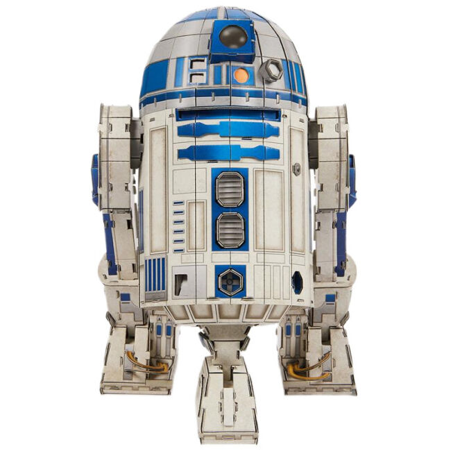 4D Build: Пазл для створення 3D-моделі «Зоряні війни: дроїд R2-D2» (201 деталь)