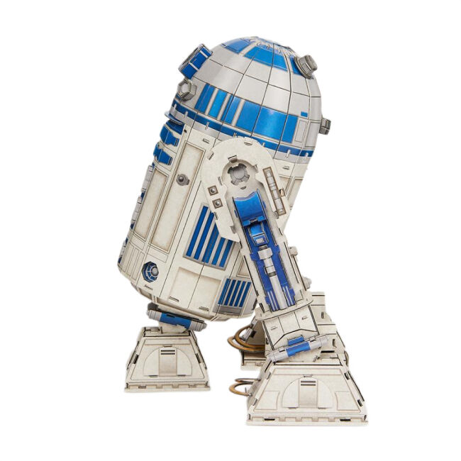 4D Build: Пазл для створення 3D-моделі «Зоряні війни: дроїд R2-D2» (201 деталь)