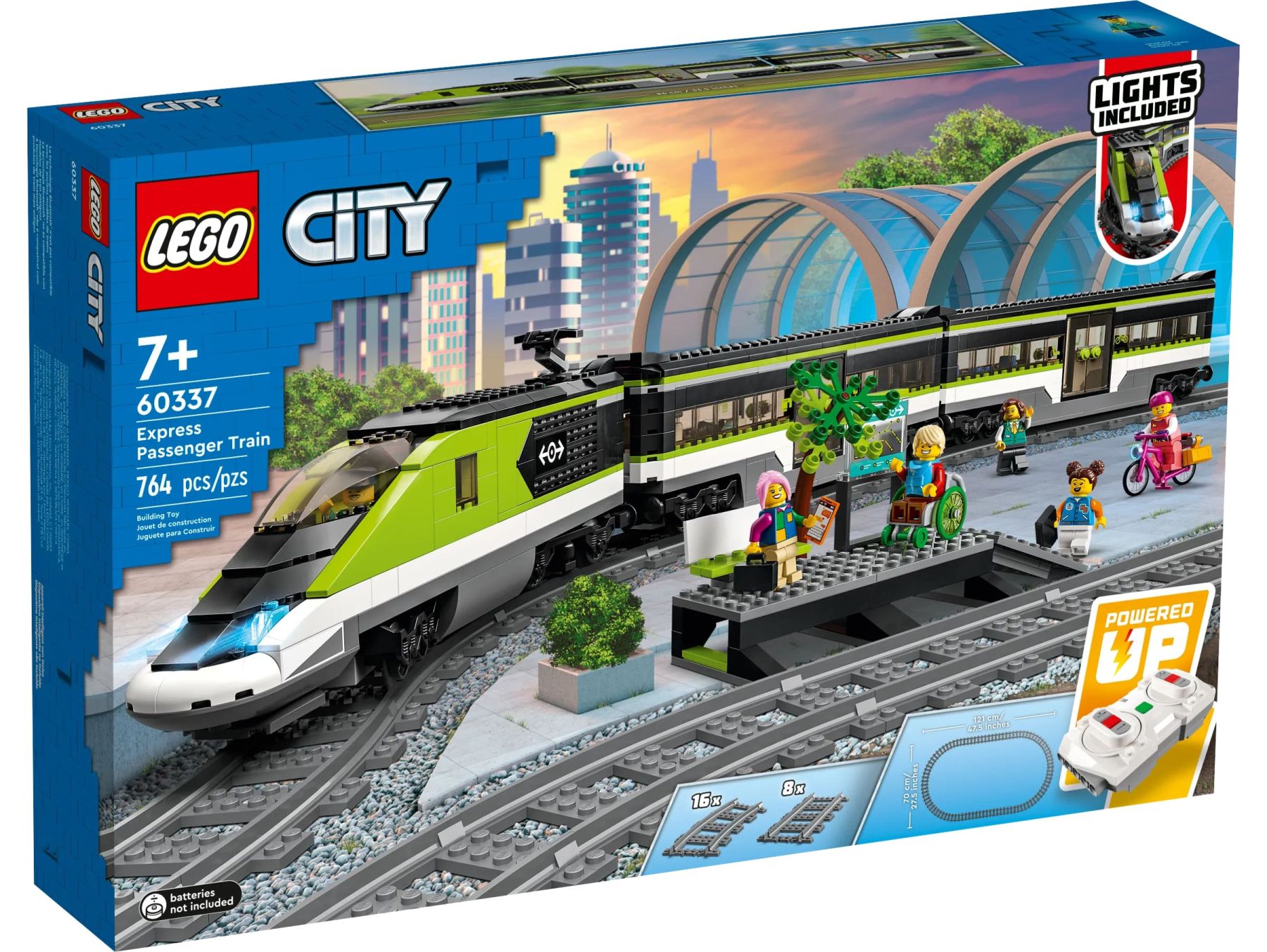 Конструктор LEGO City Пасажирський потяг-експрес (60337)