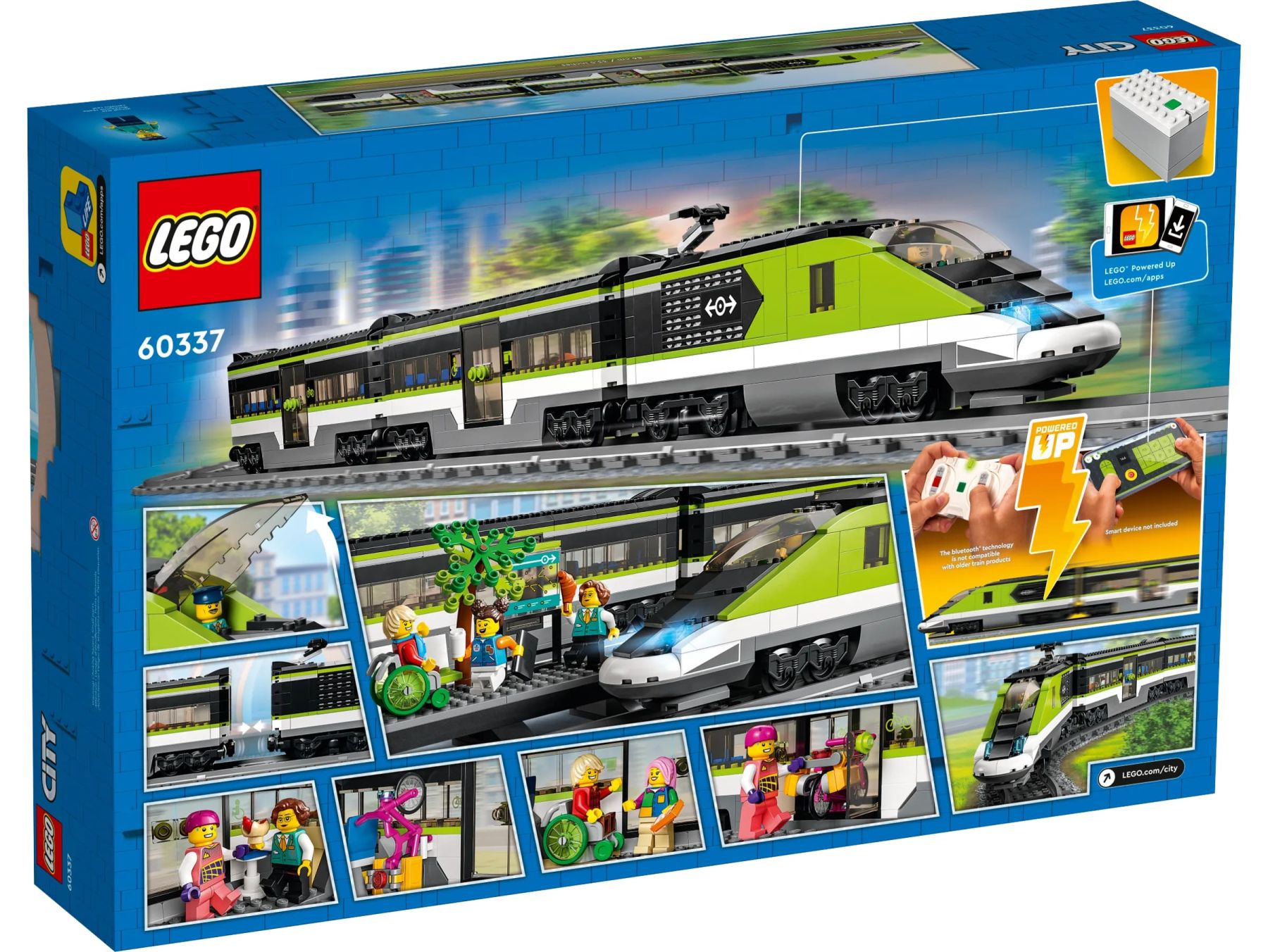 Конструктор LEGO City Пасажирський потяг-експрес (60337)