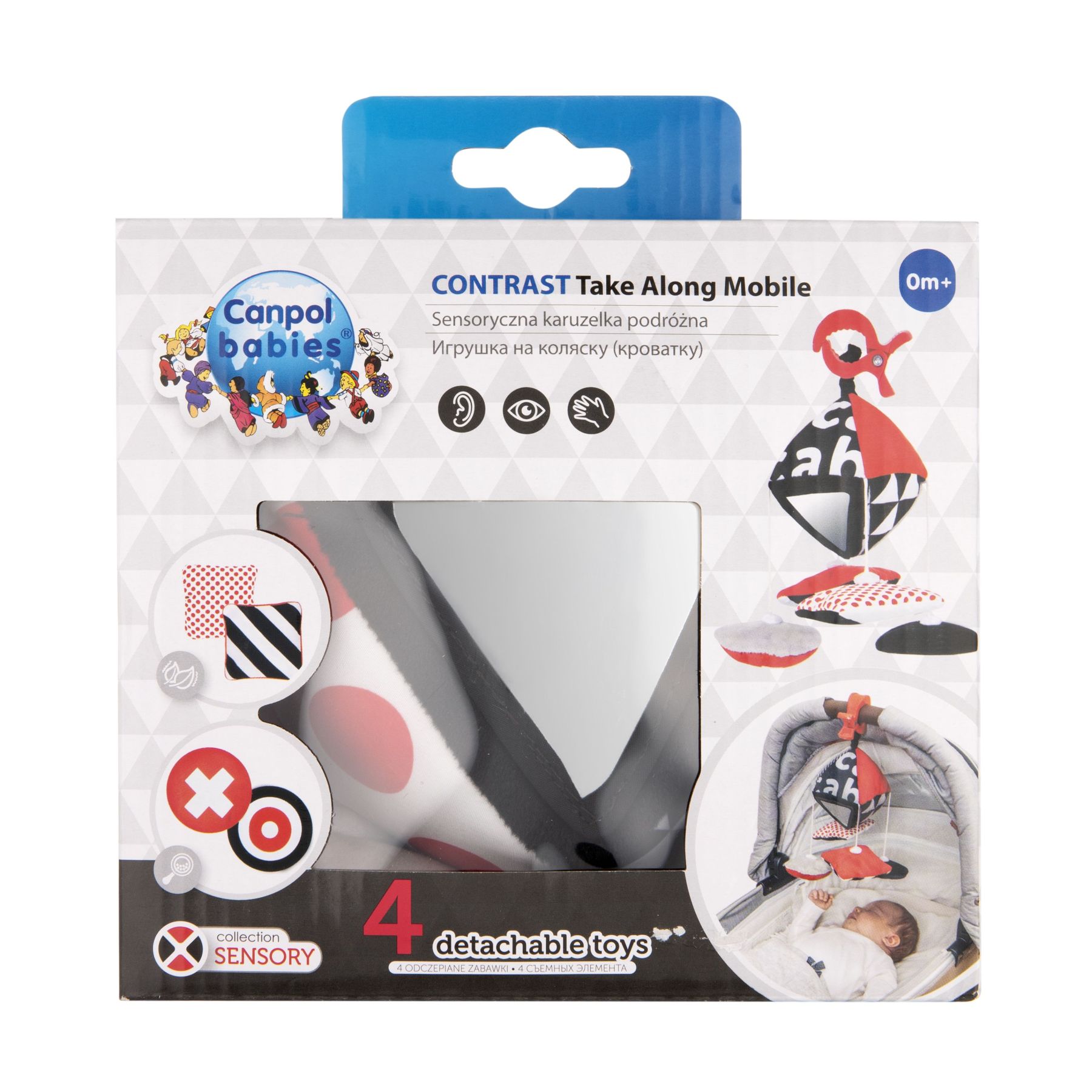 Canpol babies Карусель для подорожей Sensory Toys