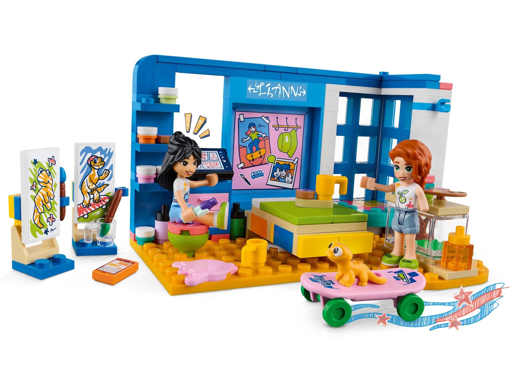 Конструктор LEGO Friends Кімната Ліан (41739)