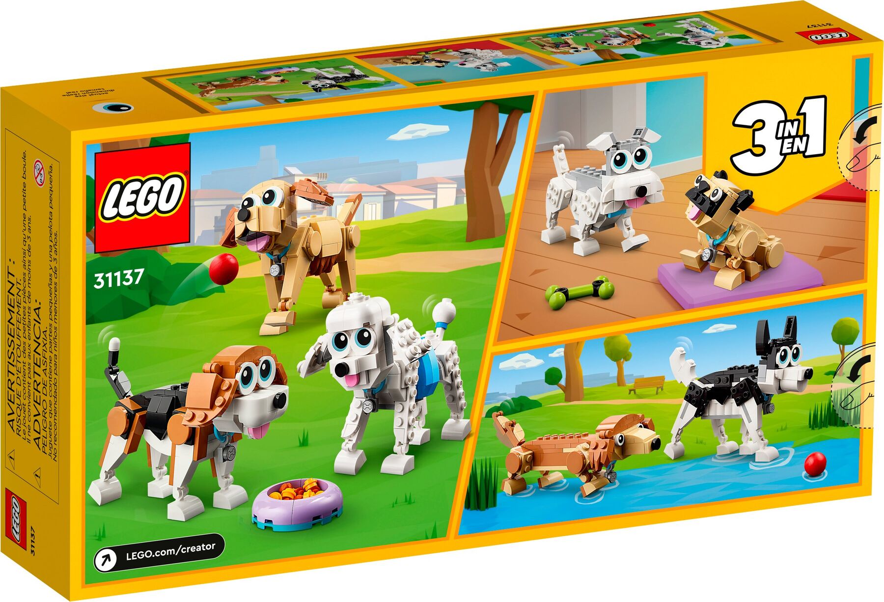 Конструктор LEGO Creator Милі собачки (31137)