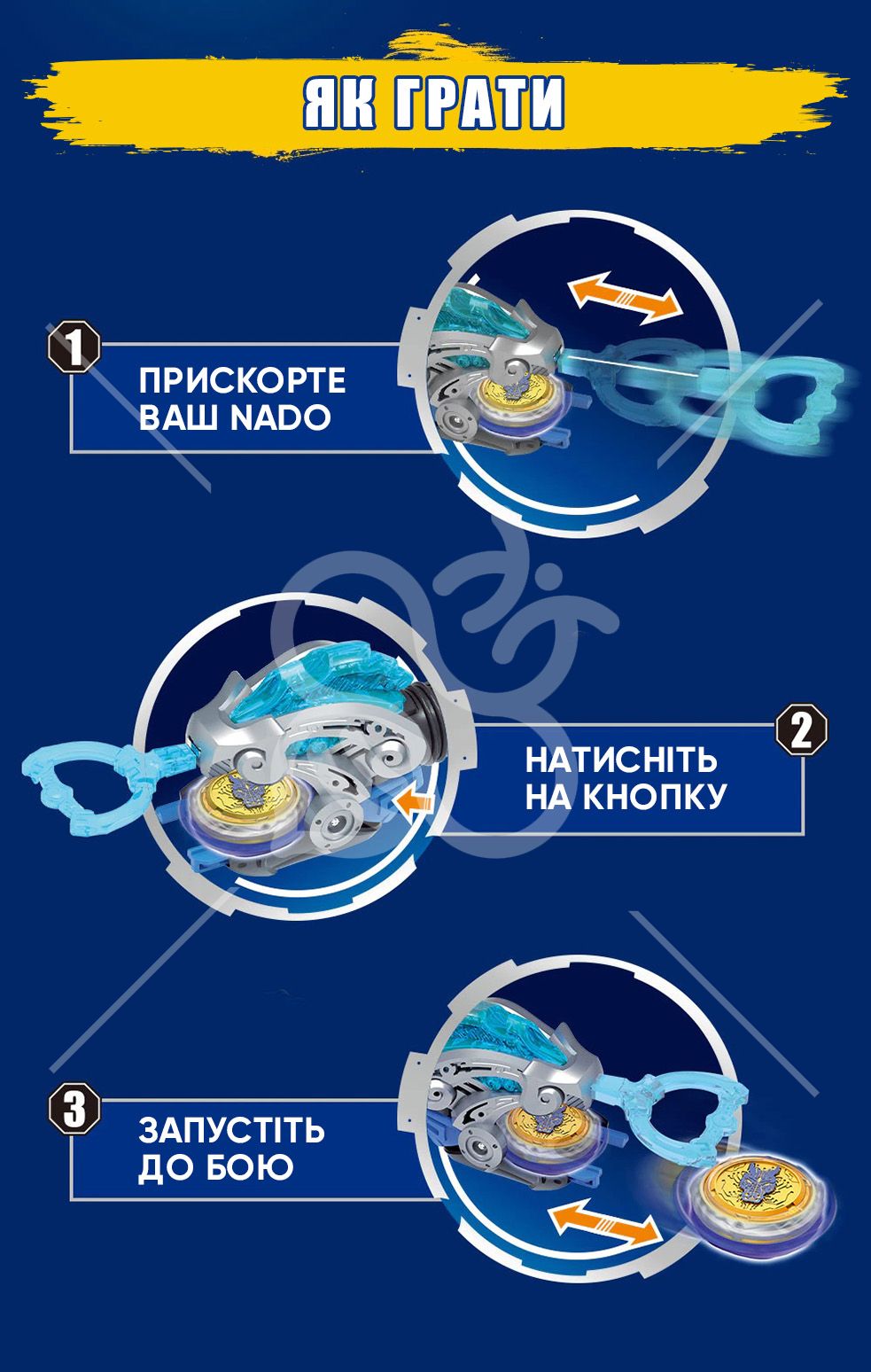 Дзиґа VI серія Starter Pack Fury Wave Dragon Лютий Дракон