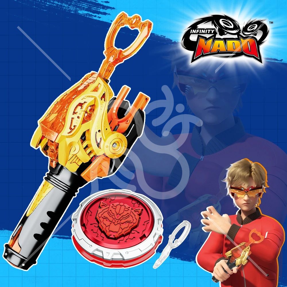 Дзиґа VI серія Starter Pack Blazing War Bear Палаючий Бойовий Ведмідь