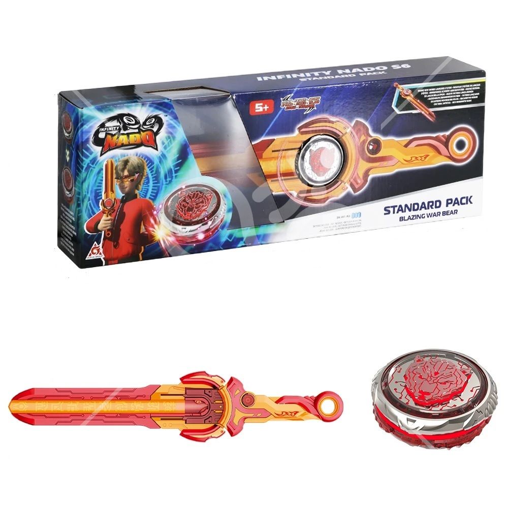 Дзиґа VI серія Standard Pack Blazing War Bear Палаючий Бойовий Ведмідь