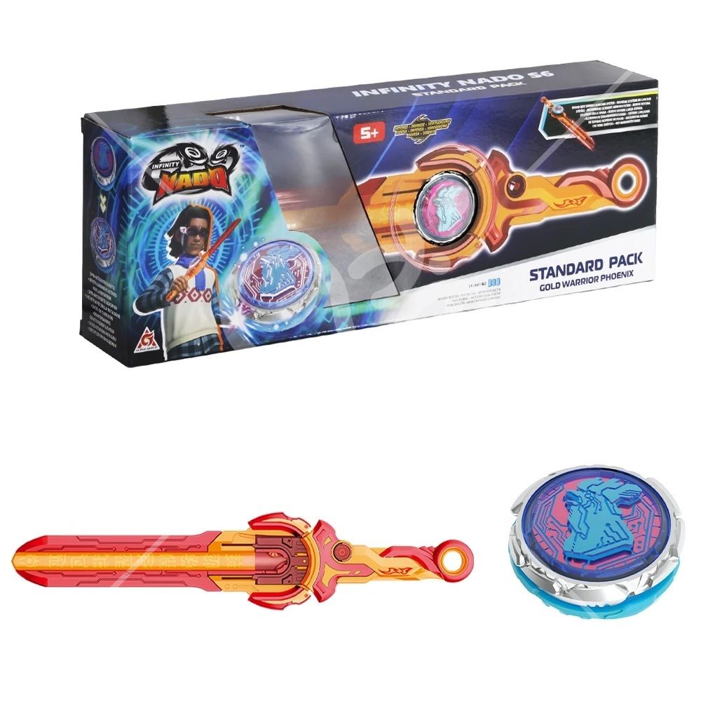 Дзиґа VI серія Standard Pack Gold Warrior Phoenix Золотий Воїн Фенікс