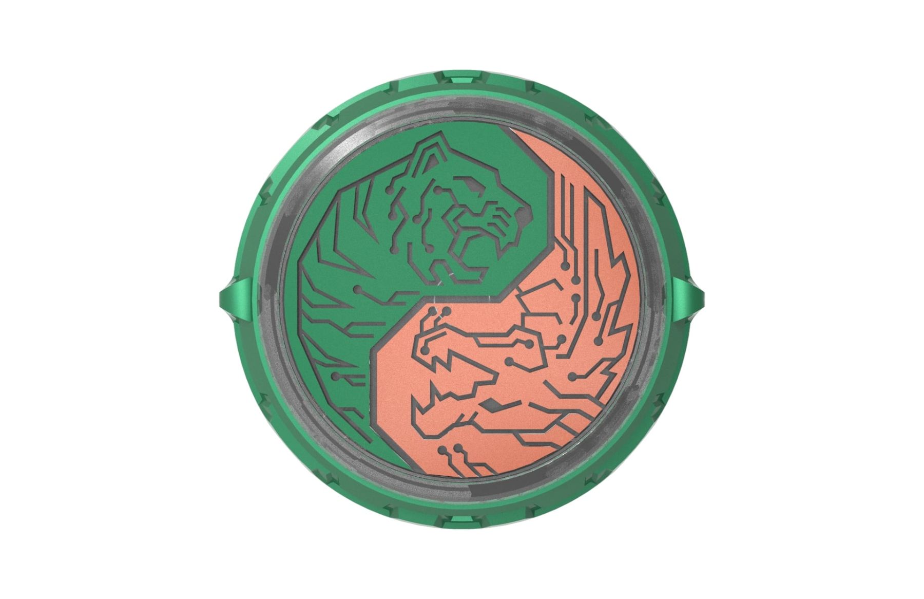 Дзиґа VI серія Split Series Flaming Wind Dragon Tiger Палаючий Вітер Дракон Тигр