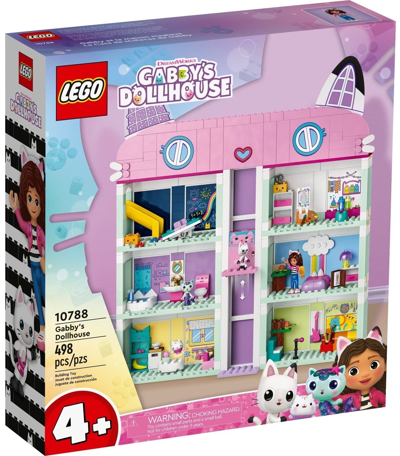 Конструктор LEGO Gabby's Dollhouse Ляльковий будиночок Ґаббі (10788)