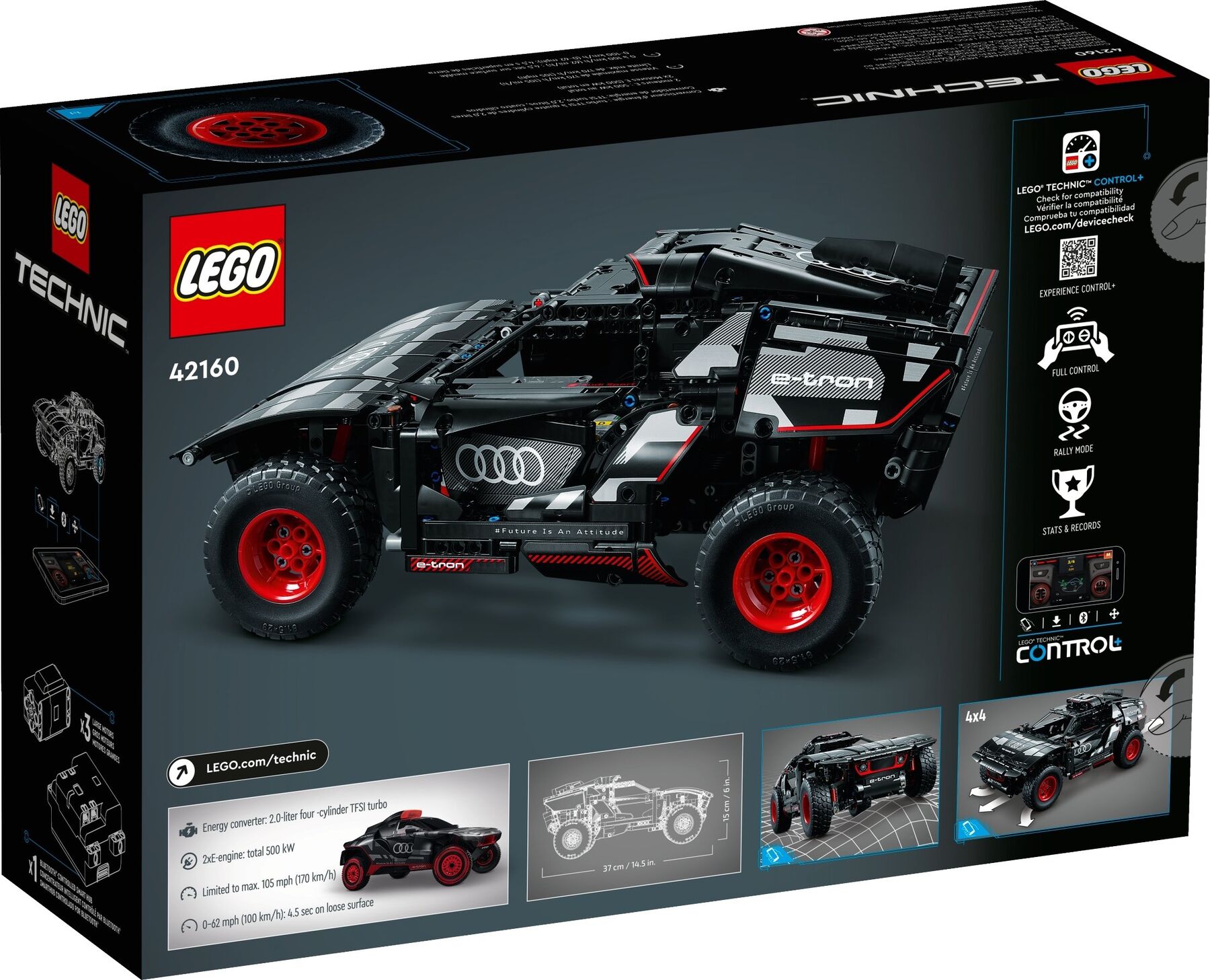 Конструктор Technic Audi RS Q e-tron 42160