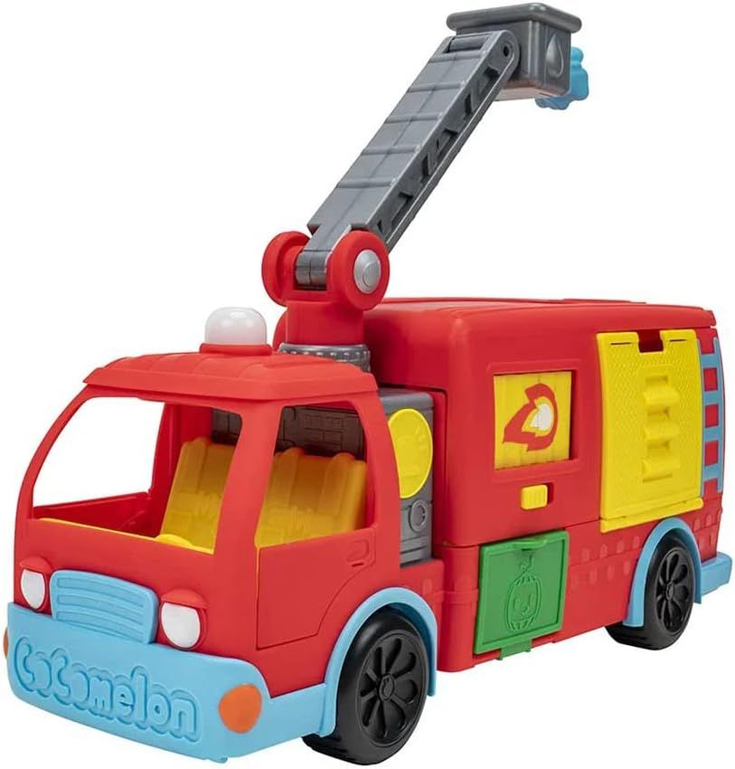 Ігровий набір Feature Vehicle Deluxe Transforming Fire Truck Пожежна машина-трансформер з аксесуарами