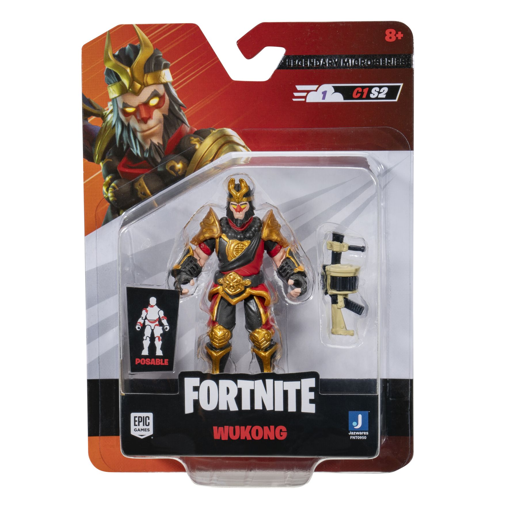 Колекційна фігурка Micro Legendary Series Wukong, 6см