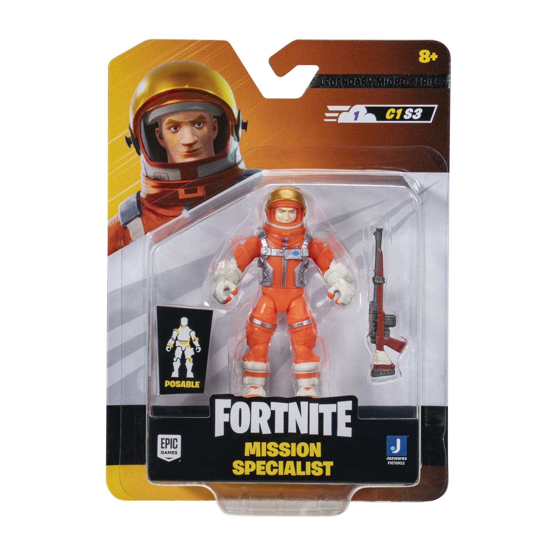 Колекційна фігурка Micro Legendary Series Mission Specialist, 6см