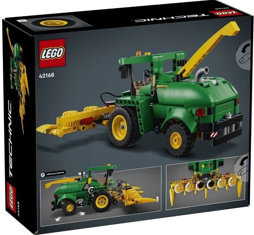 Конструктор LEGO Technic Кормозбиральний комбайн John Deere 9700 (42168)