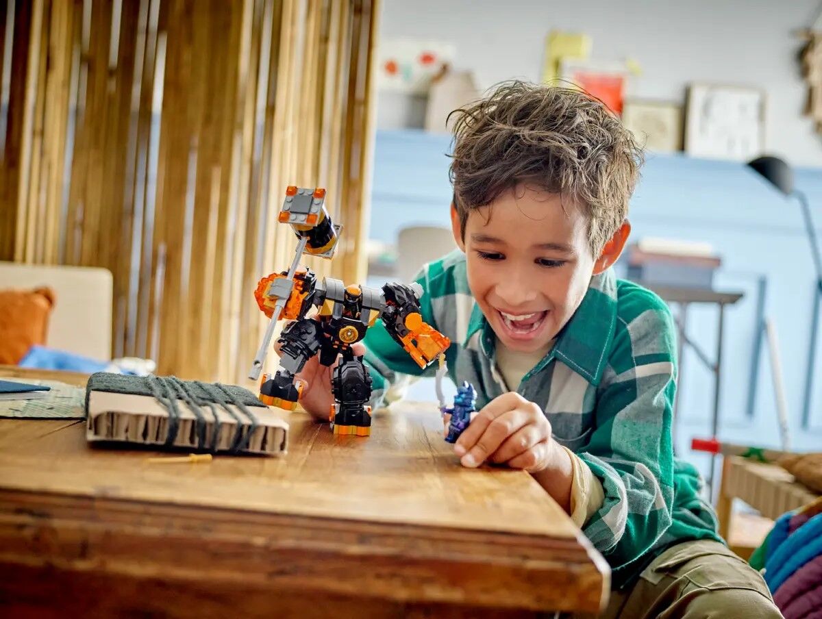 Конструктор LEGO NINJAGO Робот земної стихії Коула (71806)