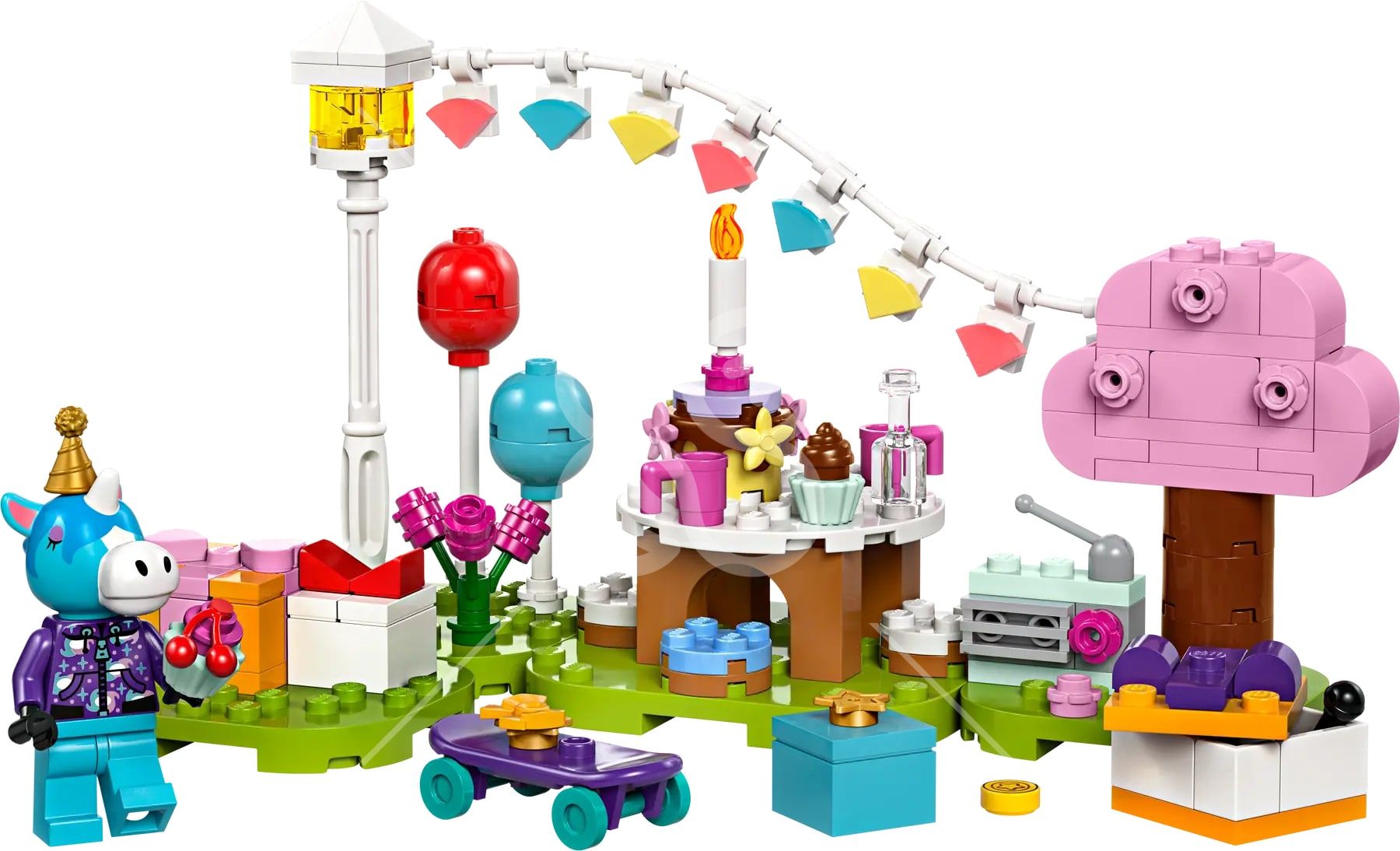 Конструктор LEGO Animal Crossing Вечірка з нагоди дня народження Julian (77046)