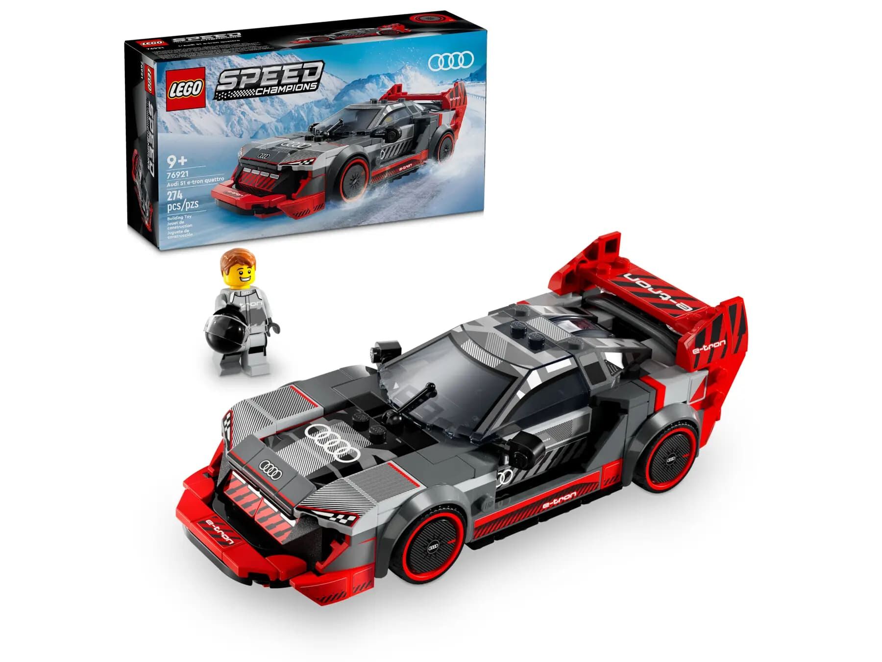 Конструктор Speed Champions Автомобіль для перегонів Audi S1 e-tron quattro