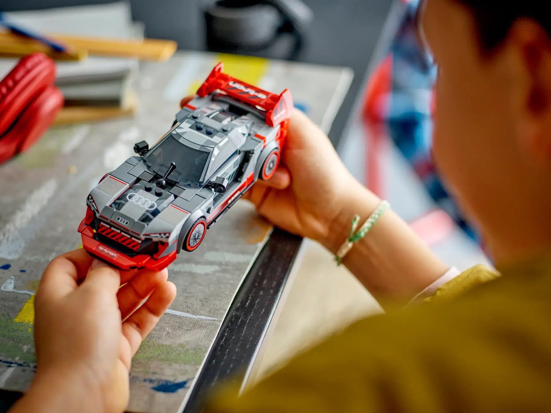 Конструктор Speed Champions Автомобіль для перегонів Audi S1 e-tron quattro