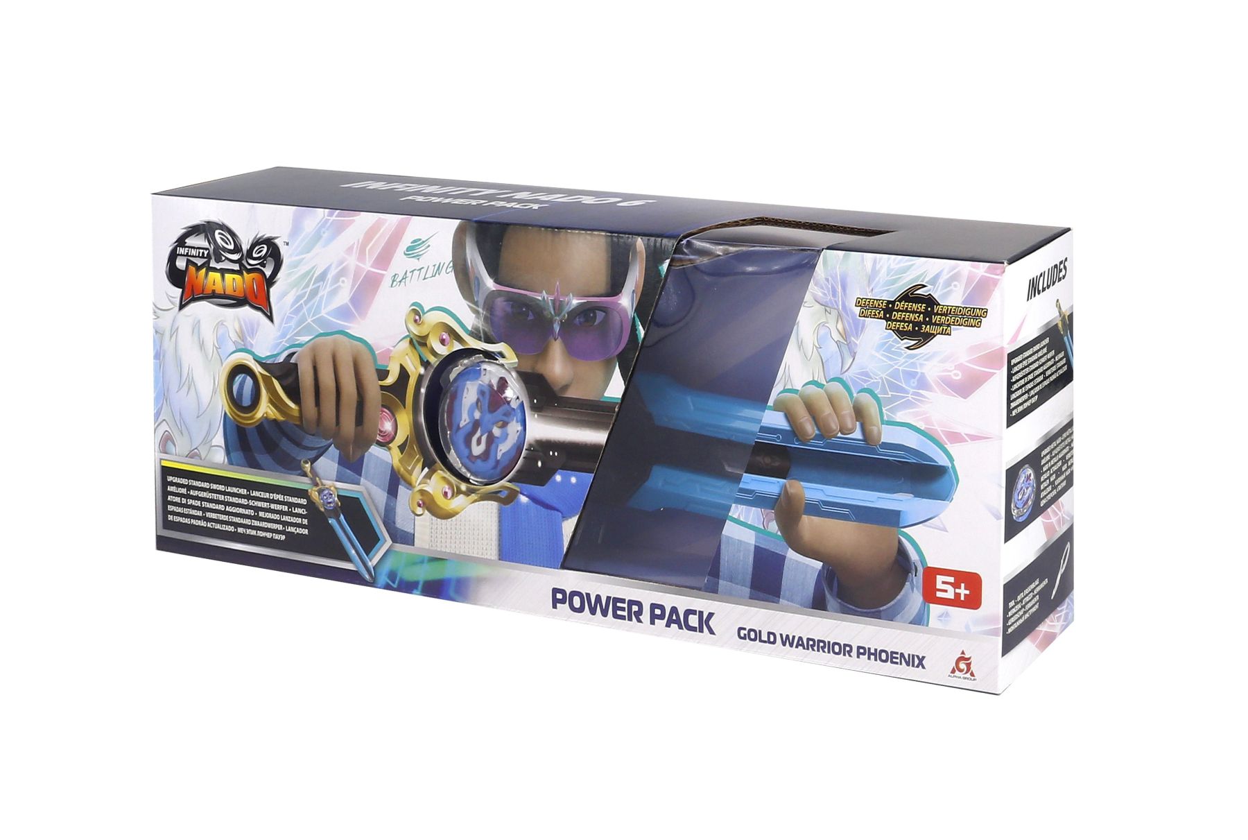 Дзиґа VI Power Pack Золотий Воїн Фенікс (Gold Warrior Phoenix)