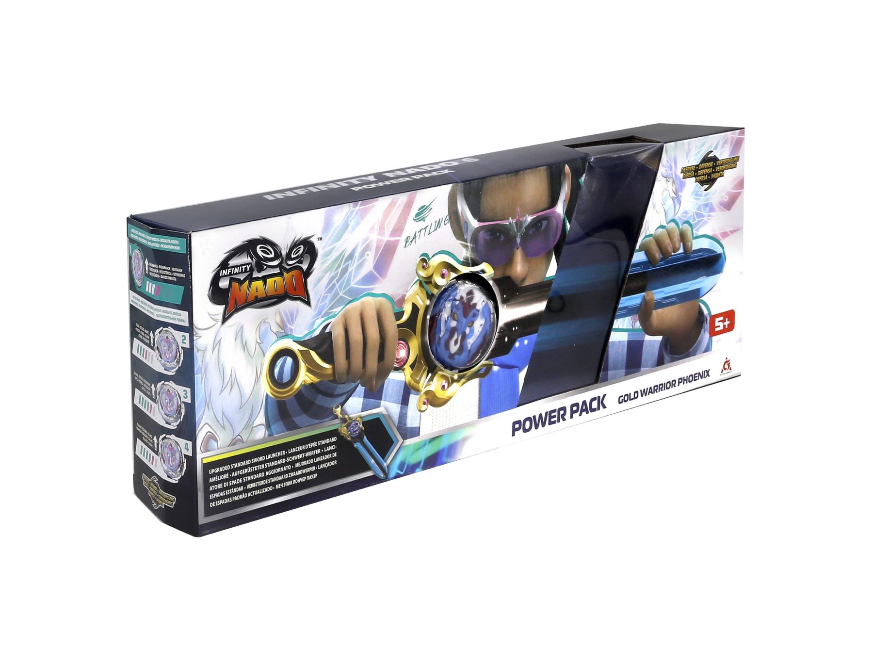 Дзиґа VI Power Pack Золотий Воїн Фенікс (Gold Warrior Phoenix)