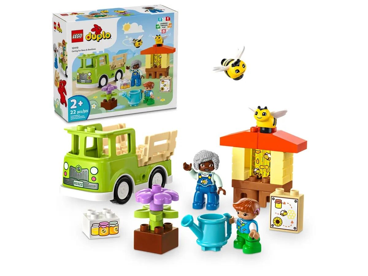 Конструктор LEGO DUPLO Town Догляд за бджолами й вуликами (10419)