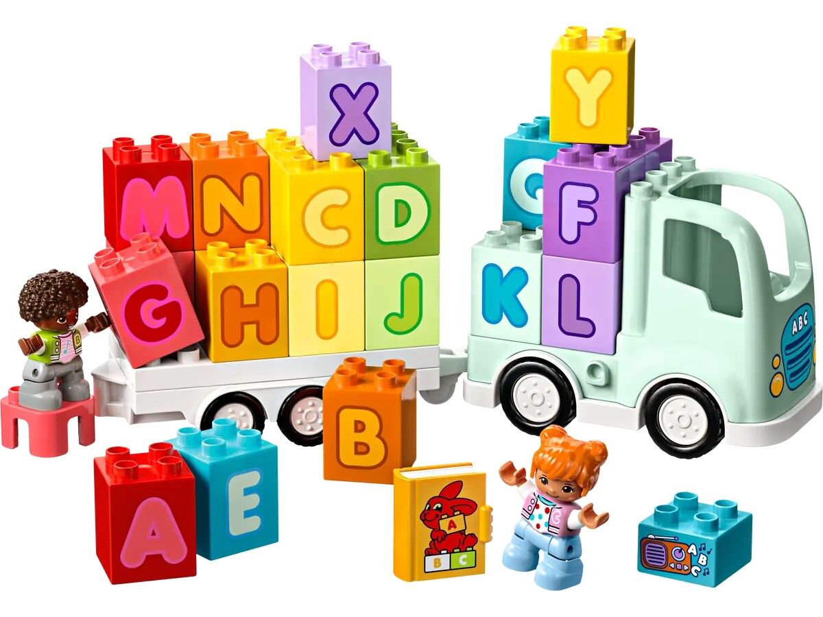 Конструктор LEGO DUPLO Town Вантажівка з абеткою (10421)