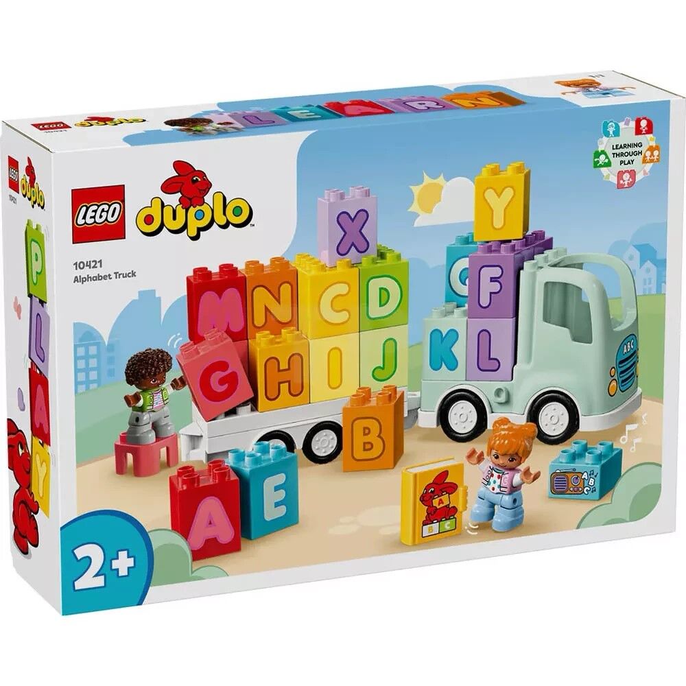 Конструктор LEGO DUPLO Town Вантажівка з абеткою (10421)