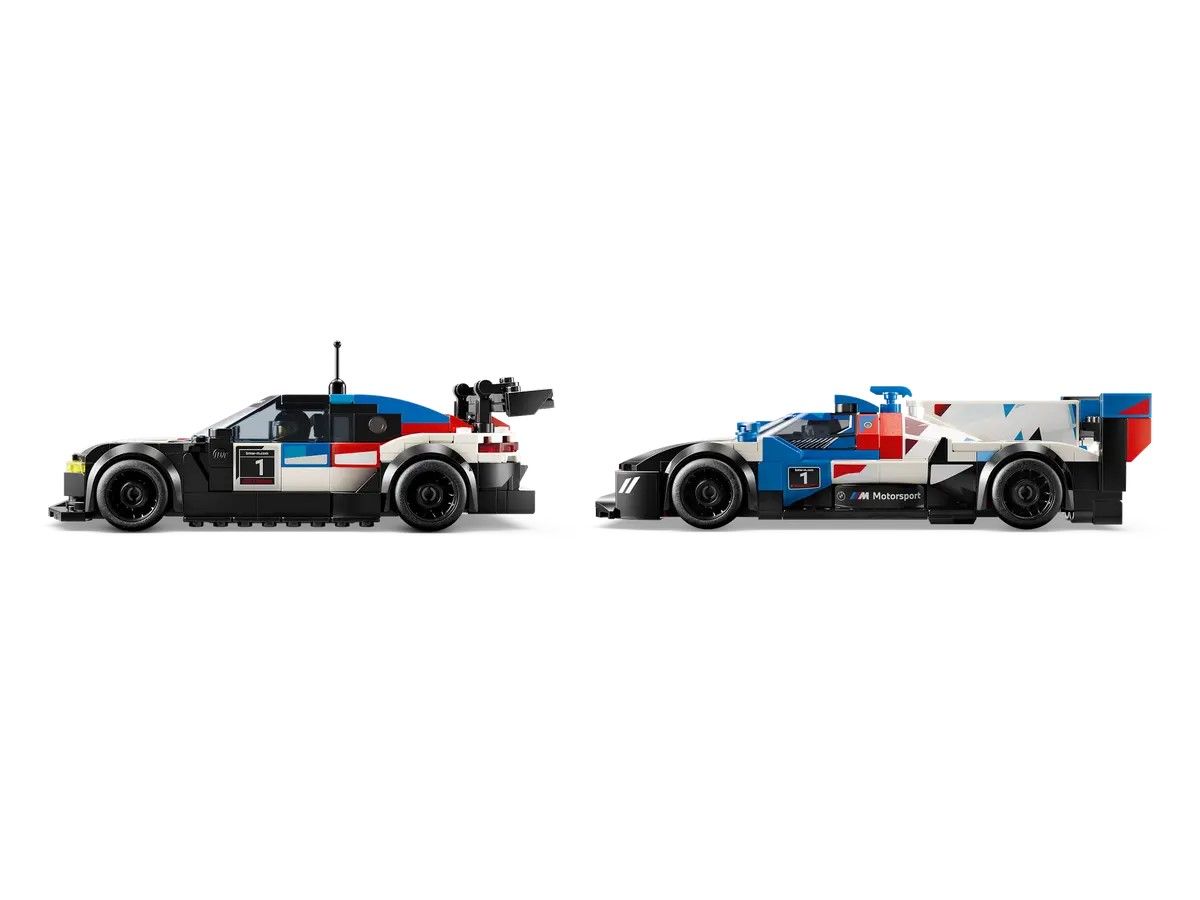 Конструктор Speed Champions Автомобілі для перегонів BMW M4 GT3 і BMW M Hybrid V8