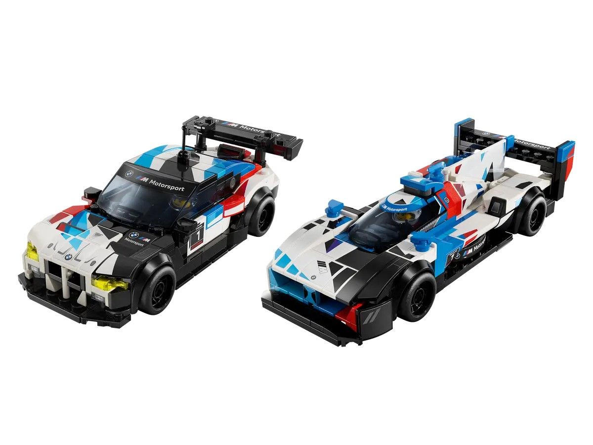 Конструктор Speed Champions Автомобілі для перегонів BMW M4 GT3 і BMW M Hybrid V8
