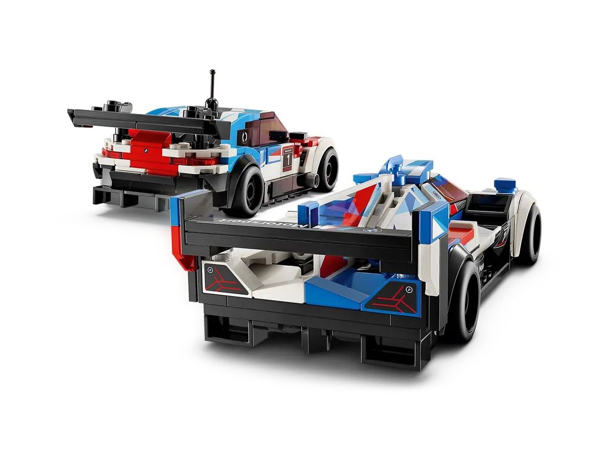 Конструктор Speed Champions Автомобілі для перегонів BMW M4 GT3 і BMW M Hybrid V8