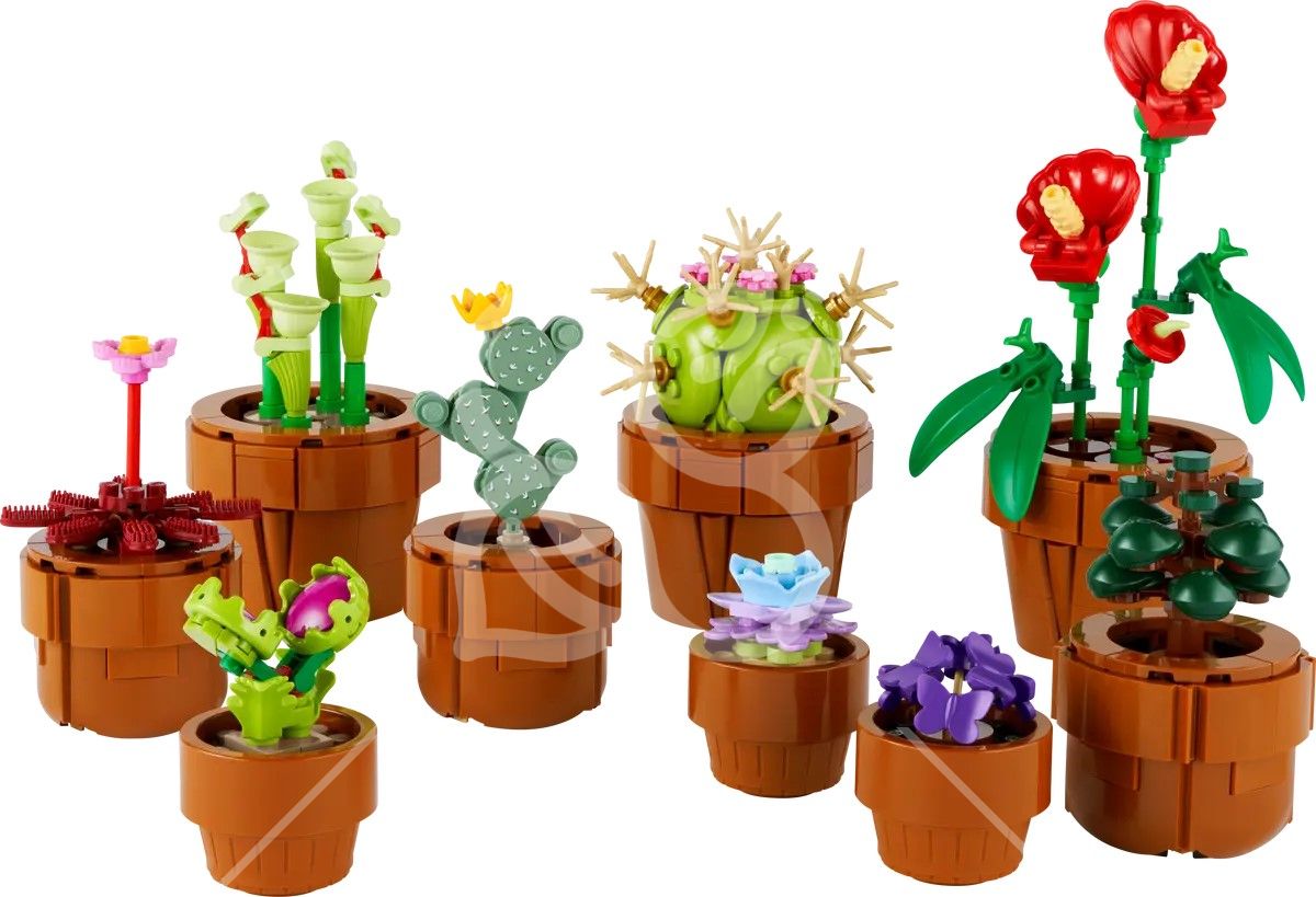 Конструктор LEGO Botanicals Мініатюрні рослини (10329)
