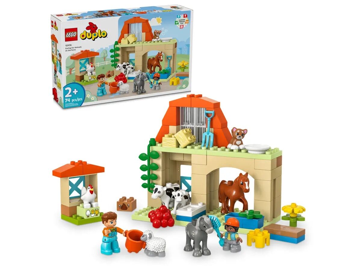 Конструктор LEGO DUPLO Town Догляд за тваринами на фермі (10416)