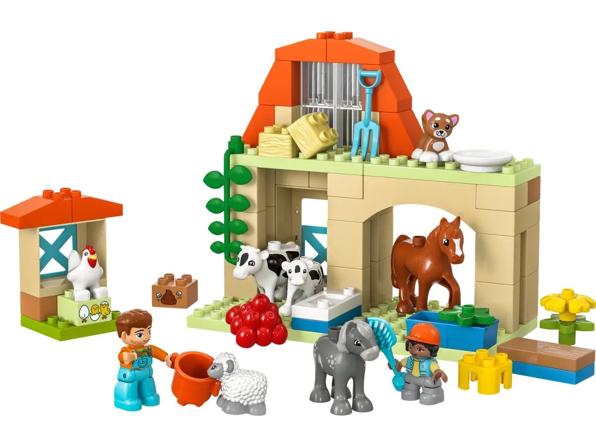 Конструктор LEGO DUPLO Town Догляд за тваринами на фермі (10416)