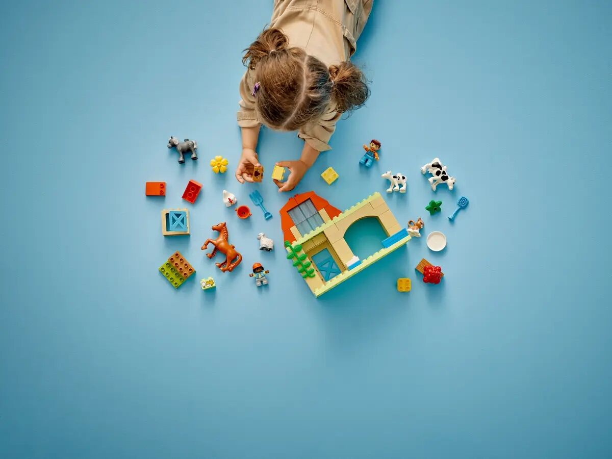 Конструктор LEGO DUPLO Town Догляд за тваринами на фермі (10416)