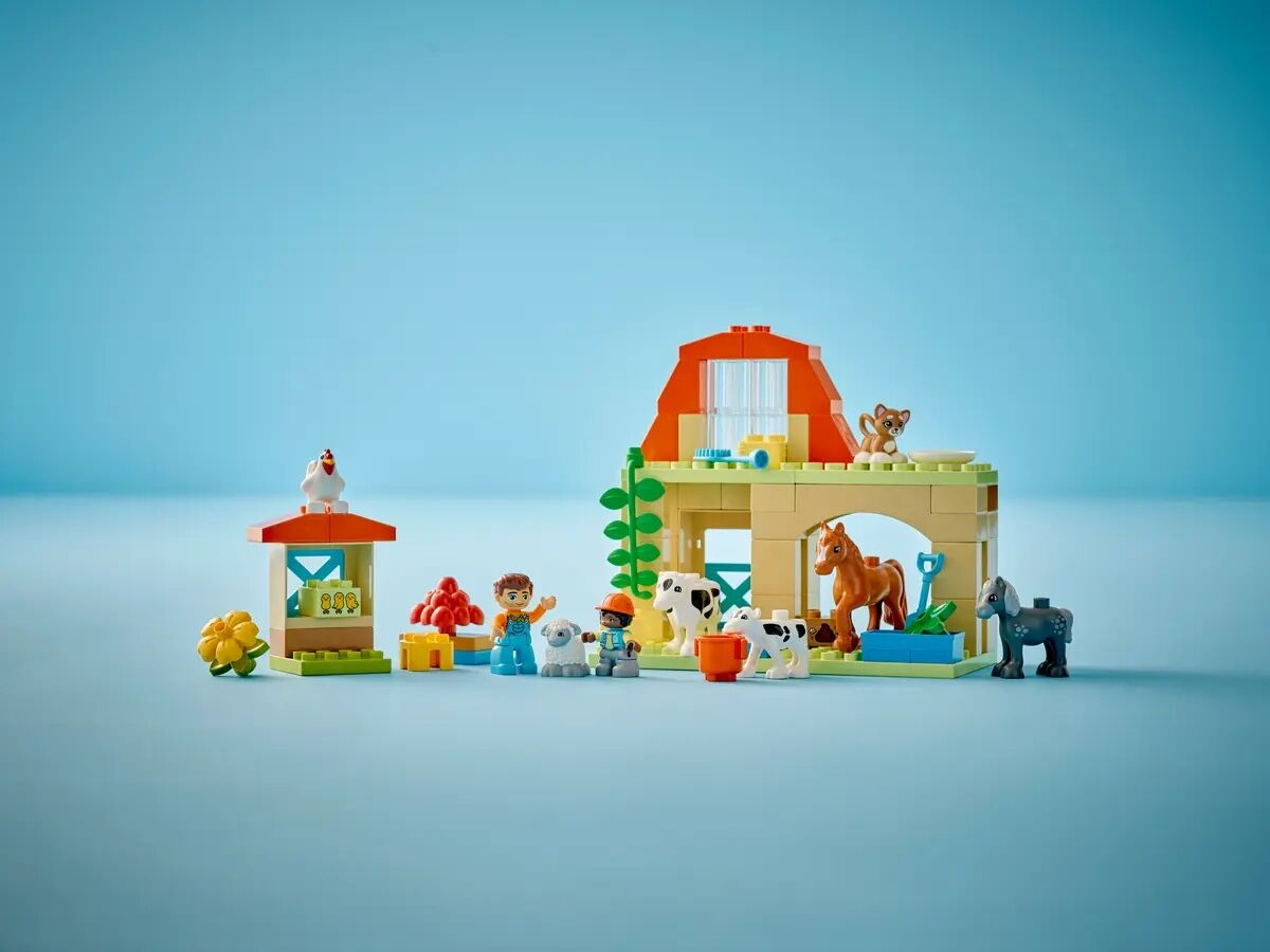 Конструктор LEGO DUPLO Town Догляд за тваринами на фермі (10416)