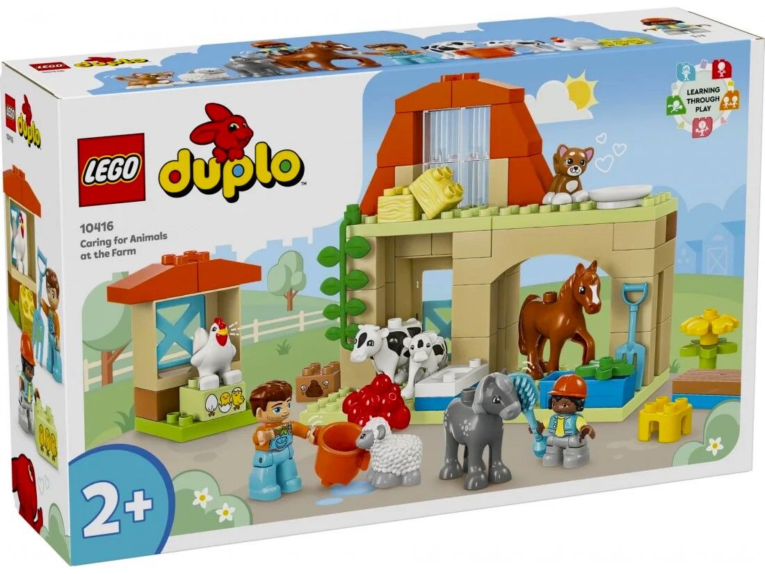 Конструктор LEGO DUPLO Town Догляд за тваринами на фермі (10416)