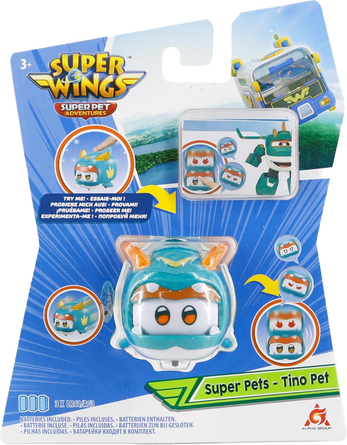 Ігрова фігурка Super Pet Тіно улюбленець (Tino pet), світло